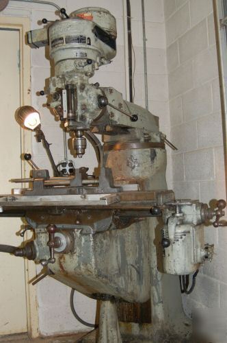 Bridgeport milling machine w/ power feed, central nj