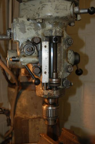 Bridgeport milling machine w/ power feed, central nj