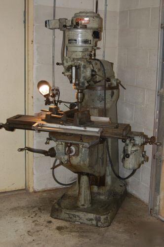 Bridgeport milling machine w/ power feed, central nj