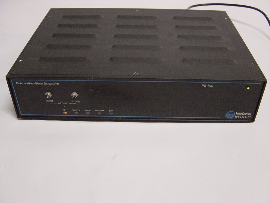 Fiber control ps-700 fast polarization scrambler