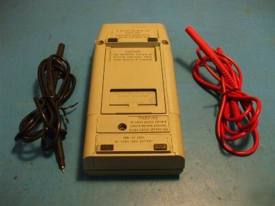 Fluke 8060A hand held multimeter, high accuracy, 8060 a