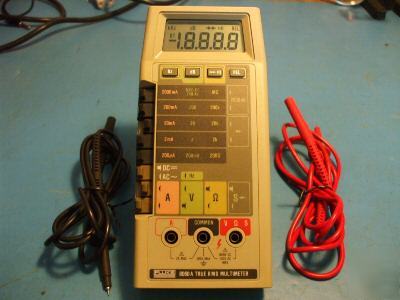 Fluke 8060A hand held multimeter, high accuracy, 8060 a