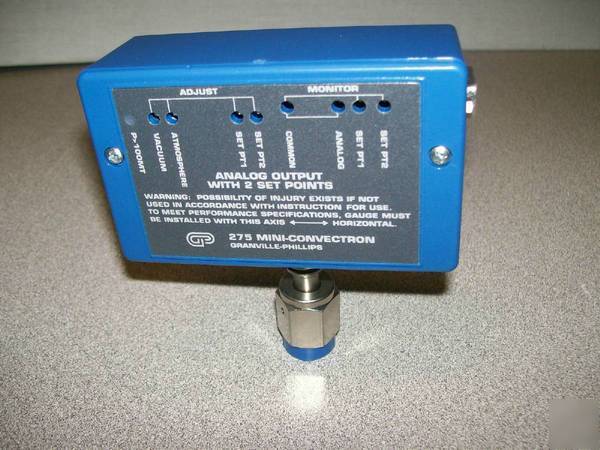Granville phillips 275 mini-convectron analog very nice