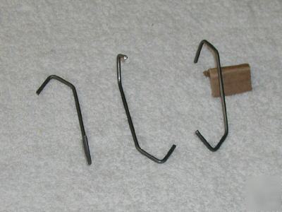 Hooks for powder coating