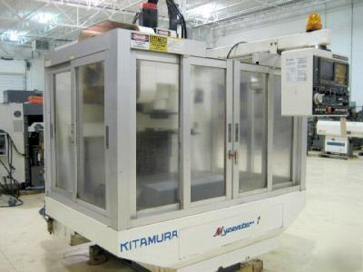 Kitamura mycenter 1 cnc vertical machining center mill