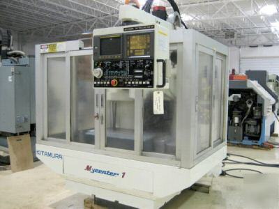Kitamura mycenter 1 cnc vertical machining center mill