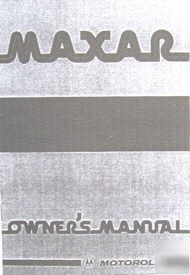 Motorola user manuals, and parts and accessories guides