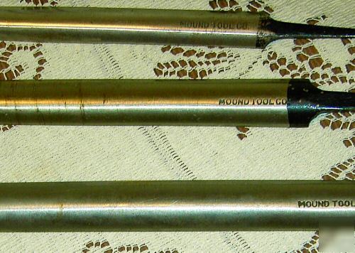 Mound tool company hollow ground bearing boxed tool set