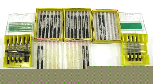 New 12-24, 12-28 tap lot of 28 nc nf plug taper bottom