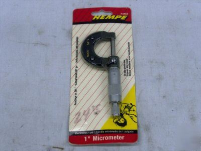 New hempe 1'' micrometer #2780 