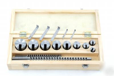 New hss keyway broach set bushings shims hardened set 