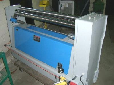 4'x 20 ga. wdm hydraulic plate bending roll (20513)
