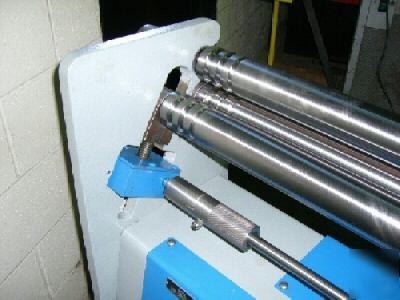 4'x 20 ga. wdm hydraulic plate bending roll (20513)
