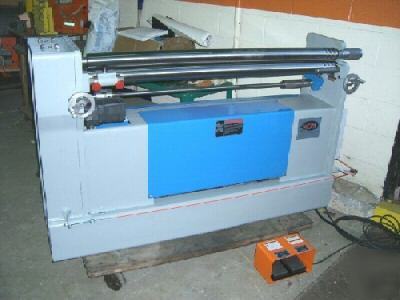 4'x 20 ga. wdm hydraulic plate bending roll (20513)