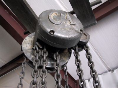 5 ton cm chain hoist puller crane lift chain model m
