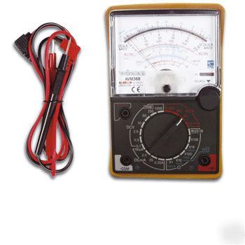 AVM360 â€” analog multimeter transistor & diode test dmm
