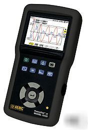 Aemc 8230 w/ SR193 single-phase power quality analyzer