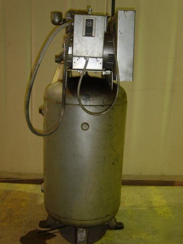 Ingersoll-rand vertical air compressor 5N 30T 80 gal
