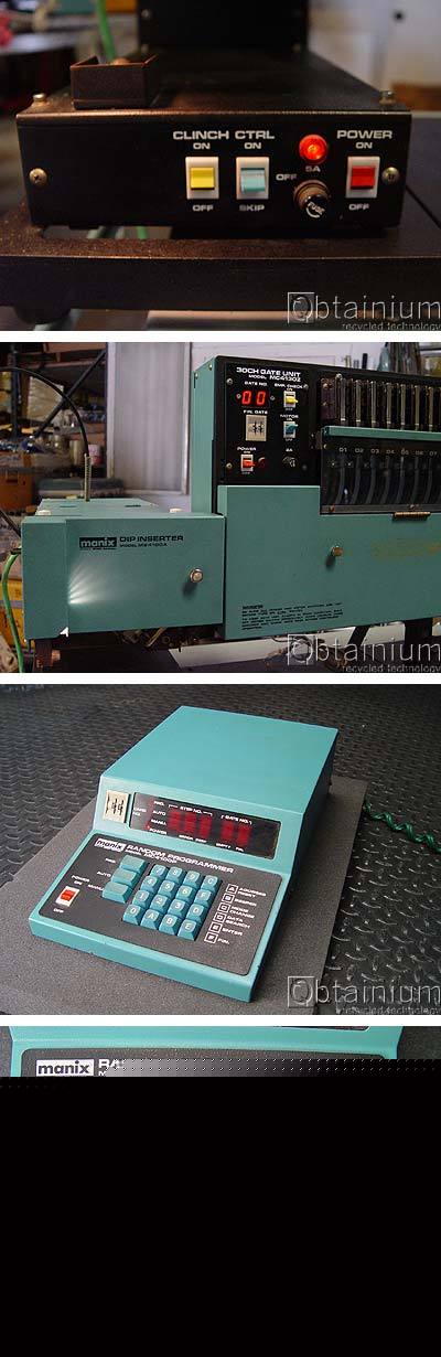 Manix dip inserter model no. ms 4100 a