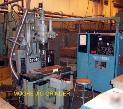 Moore g-18-cp 4 axis cnc jig grinder