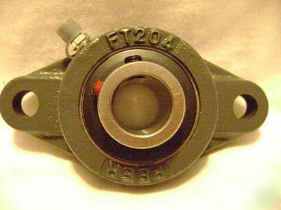 New (2) peer 2 bolt flange bearings ft-204 3/4