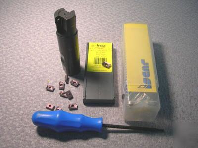 New iscar indexable end mill w/10 inserts - no resv$$$