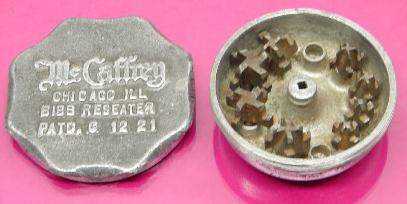 Rare antique patd 1921 mccaffrey plumbing bibb reseater