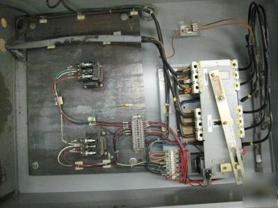 Westinghouse transfer switch 480 volts 100 amp