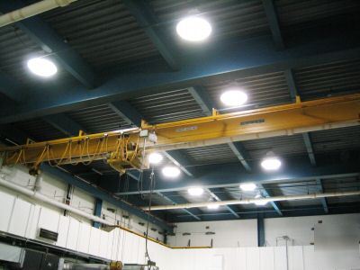 Robbins & myers monorail 5 ton trolley hoist complete