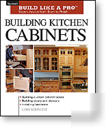 Tablesaw router kitchen cabinet construction 