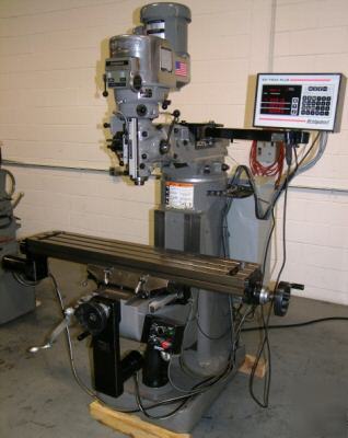 #ez-trak plus bridgeport series i cnc vertical mill '92