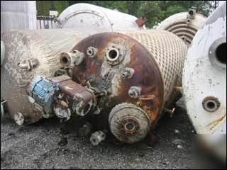 1000 gal pfaudler reactor, 316 s/s, 75/150# - 13917