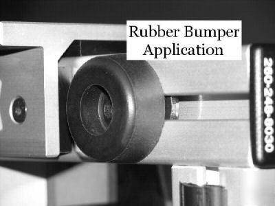 8020 inc rubber bumper 15 s 2849 n