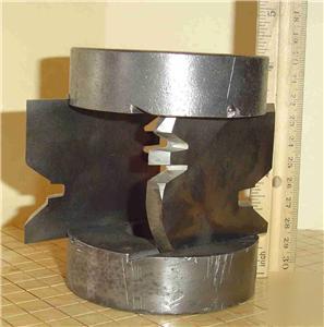 Bevel edge shaper head