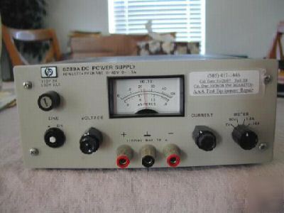 Hp - agilent 6289A 0-40V/0-1.5A dc power supply 
