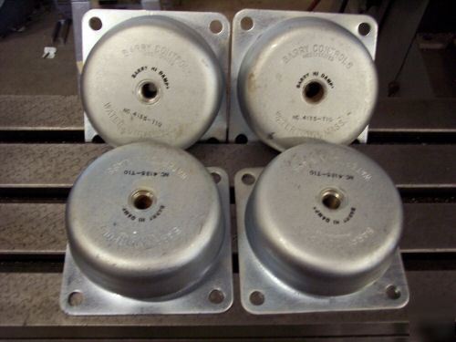 New 4 barry controls machine mounts for bridgeport mill