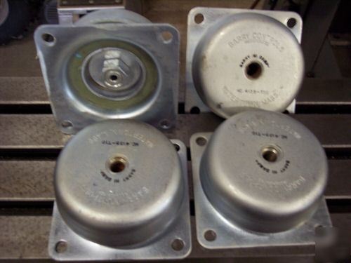 New 4 barry controls machine mounts for bridgeport mill
