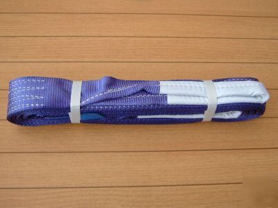 New 4MTR x 1 ton heavy duty webbing lifting sling