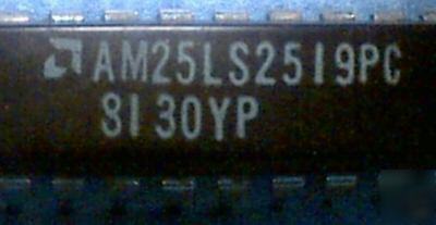 New 5 AM25LS2519PC quad register w/ two 3-state outputs