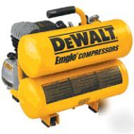 New D55153 dewalt 1.1 hp 4 gallon electric compressor