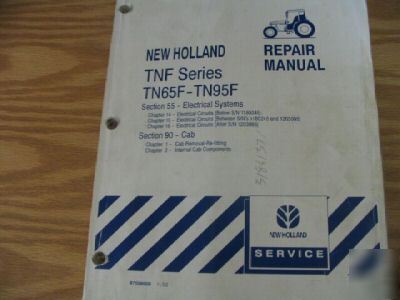New holland TN65F TN90F electrical repair manual