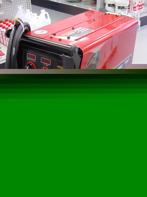 New lincoln power mig 255C mig welder #K2416-1 - 