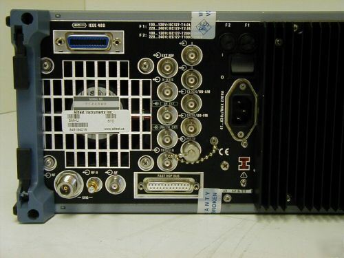 Rohde&schwartz signal generator 100KHZ..4320MHZ smhu