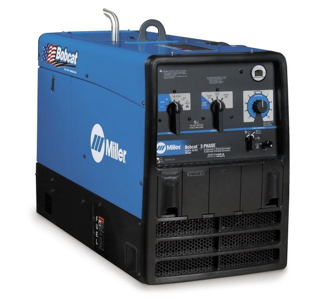 New miller bobcat 3 phase welder generator 907255 