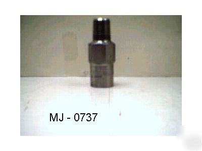 Rego stainless steel threaded fitting