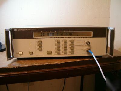 Hp 5352B 40 ghz frequency counter opt 01