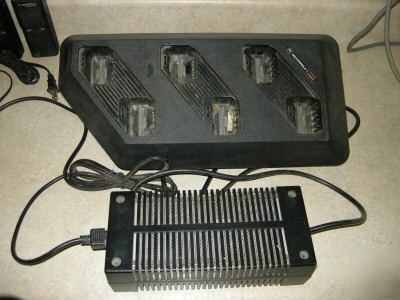 Motorola radio, 2 P110, 2 P1225 used radios w/ chargers