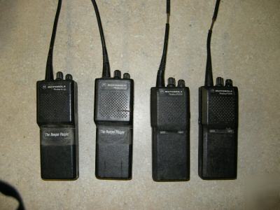 Motorola radio, 2 P110, 2 P1225 used radios w/ chargers