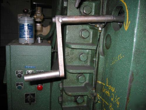 Rousselle 6B 60 ton obi punch press, air clutch & brake
