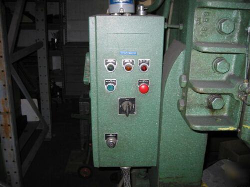 Rousselle 6B 60 ton obi punch press, air clutch & brake